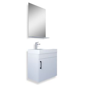 Teta Home Rio 45 cm Beyaz MDF Banyo Dolabı Seti
