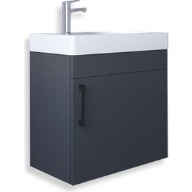 Teta Home Rio 45 cm MDF Antrasit Banyo Lavabolu Alt Dolap