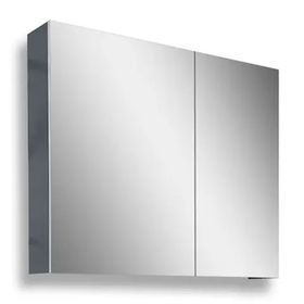 Teta Home Tokyo 65 cm MDF Antrasit-Beyaz Banyo Üst Aynalı Dolap