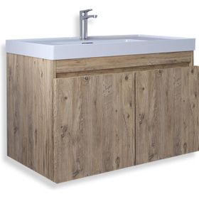Teta Home Tokyo 65 cm MDF Atlantik Çam Banyo Lavabolu Alt Dolap