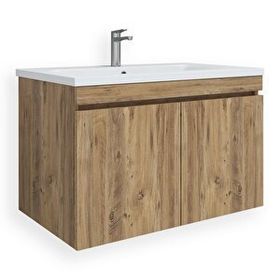 Teta Home Tokyo 65 cm MDF Atlantik Çam Banyo Lavabolu Alt Dolap
