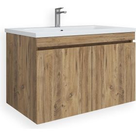 Teta Home Tokyo 65 cm MDF Atlantik Çam Banyo Lavabolu Alt Dolap