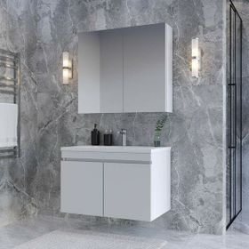 Teta Home Tokyo 65 cm MDF Beyaz Banyo Dolabı Seti