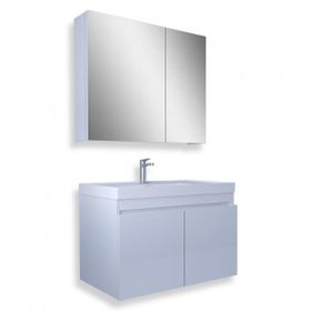 Teta Home Tokyo 80 cm Beyaz Mdf Banyo Dolabı Seti