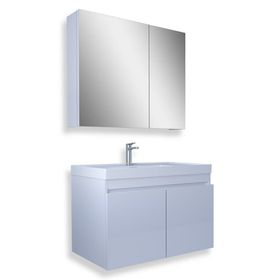 Teta Home Tokyo 80 cm Beyaz Mdf Banyo Dolabı Seti