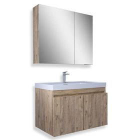 Teta Home Tokyo 80 cm MDF Banyo Dolabı Seti