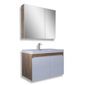 Teta Home Tokyo 80 cm MDF Banyo Dolabı Seti