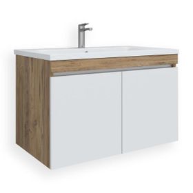 Teta Home Tokyo 80 cm MDF Banyo Lavabolu Alt Dolap