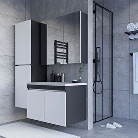 Teta Home Tokyo Beyaz Banyo Dolabı