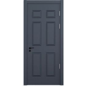 Teta Home Toros 87x203 cm Antrasit 14/17 WC Banyo Amerikan Panel Kapı