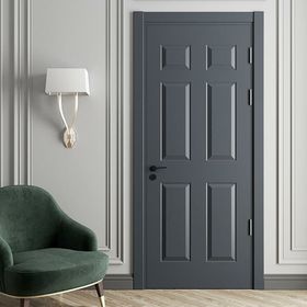 Teta Home Toros 87x203 cm Antrasit 14/17 WC Banyo Amerikan Panel Kapı