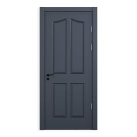 Teta Home Zigana Antrasit 87x203 cm 18/21 Wc-Banyo Amerikan Panel Kapı