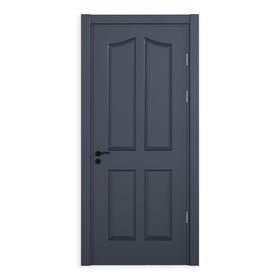 Teta Home Zigana Antrasit 87x203 cm 18/21 Wc-Banyo Amerikan Panel Kapı
