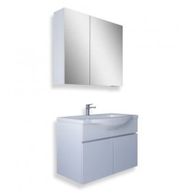 Teta Kahire 65 cm Beyaz Mdf Banyo Dolabı Seti