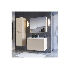 Teta Napoli 65 cm Mdf Banyo Seti+Boy Dolabı