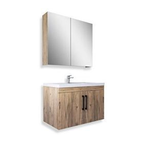 Teta Yalova 80 cm Atlantik Çam Banyo Dolabı Seti