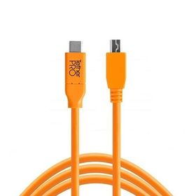 Tether Tools Tetherpro Usb-c to 2.0 Micro-b 5-pin 4.6 m Bağlantı Kablosu