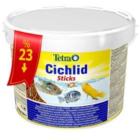 Tetra Cichlid Sticks Kova 10 lt Balık Yemi