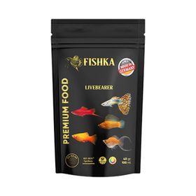 Tetra Fishka Livebearer 100 ml Süs Balıkları Yemi