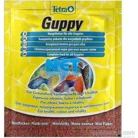 Tetra Guppy 12 gr Mini Flakes Lepistes Yemi