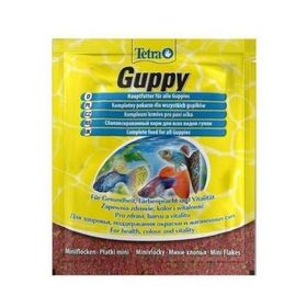 Tetra Guppy 12 gr Mini Flakes Lepistes Yemi