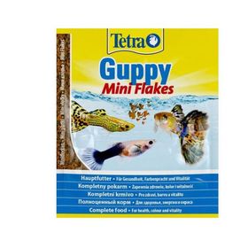 Tetra Guppy 12 gr Mini Flakes Lepistes Yemi