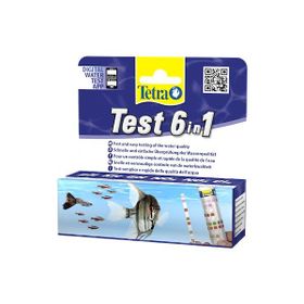 Tetra Test 6 in 1 25 Adet Tatlı Su Stick