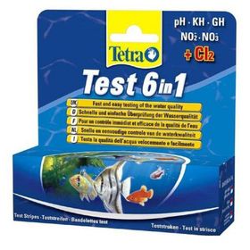 Tetra Test 6 in 1 25 Adet Tatlı Su Stick