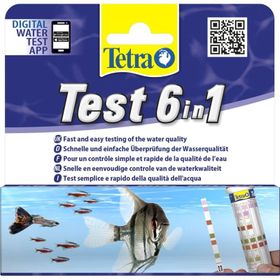 Tetra Test 6 in 1 25 Adet Tatlı Su Stick