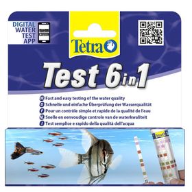 Tetra Test 6 in 1 25 Adet Tatlı Su Stick