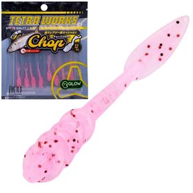 Tetra Works Chop Silikon 35 mm S502 Pink Flakes Suni Yem