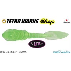 Tetra Works Chop Silikon 35 mm S506 Lime Cider Suni Yem