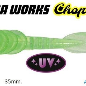 Tetra Works Chop Silikon 35 mm S506 Lime Cider Suni Yem