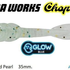 Tetra Works Chop Silikon 35 mm S510 Green Gold Pearl Suni Yem