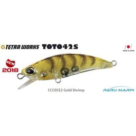 Tetra Works Toto 42S CCC0312 Gold Shrimp Suni Yem