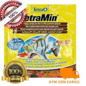 Tetramin 12 gr Flakes Paket Pul Balık Yemi