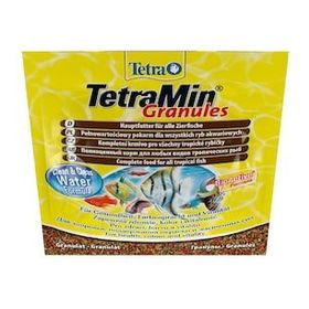 TetraMin Granules Tropikal Akvaryum Balıkları için 15 gr Granül Yem