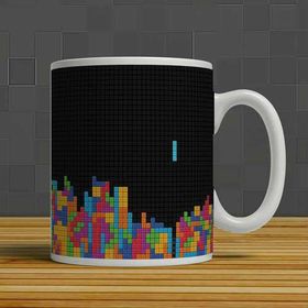 Tetris Porselen Kupa Bardak