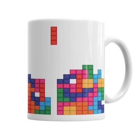 Tetris Porselen Kupa Bardak