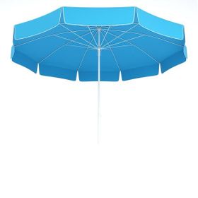 Tevalli Parasol's Elite 100/10 200 Q Çantalı - Turkuaz Plaj Bahçe Şemsiyesi