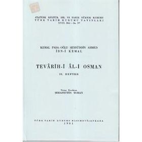 TEVARIHI ALI OSMAN 2. DEFTER - İBN KEMAL
