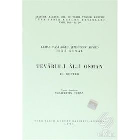 TEVARIHI ALI OSMAN 2. DEFTER - İBN KEMAL