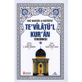 Te'vilatü'l Kur'an Tercümesi - 13 Ebu Mansur el-Matüridi