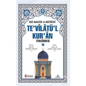 Te'vilatü'l Kur'an Tercümesi Cilt 16 - Ebu Mansur El-Matüridi
