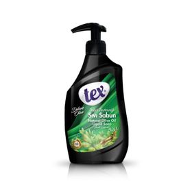 Tex 750 ml Deluxe Olive Natural Zeytinyağlı Sıvı Sabun