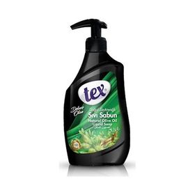 Tex 750 ml Deluxe Olive Natural Zeytinyağlı Sıvı Sabun