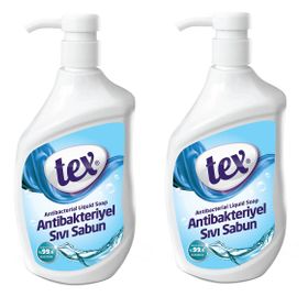 Tex Antibakteriyel 2x750 ml Çoklu Paket Sıvı Sabun