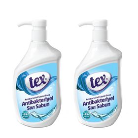 Tex Antibakteriyel 2x750 ml Çoklu Paket Sıvı Sabun