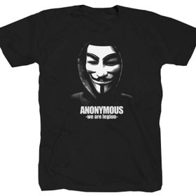 Tex-Ha Anonymous Vendetta Koleksiyonlu Maske Guy Fawkes Internet Tişört