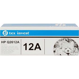 Tex Invest Hp Q2612A Siyah Toner Muadili